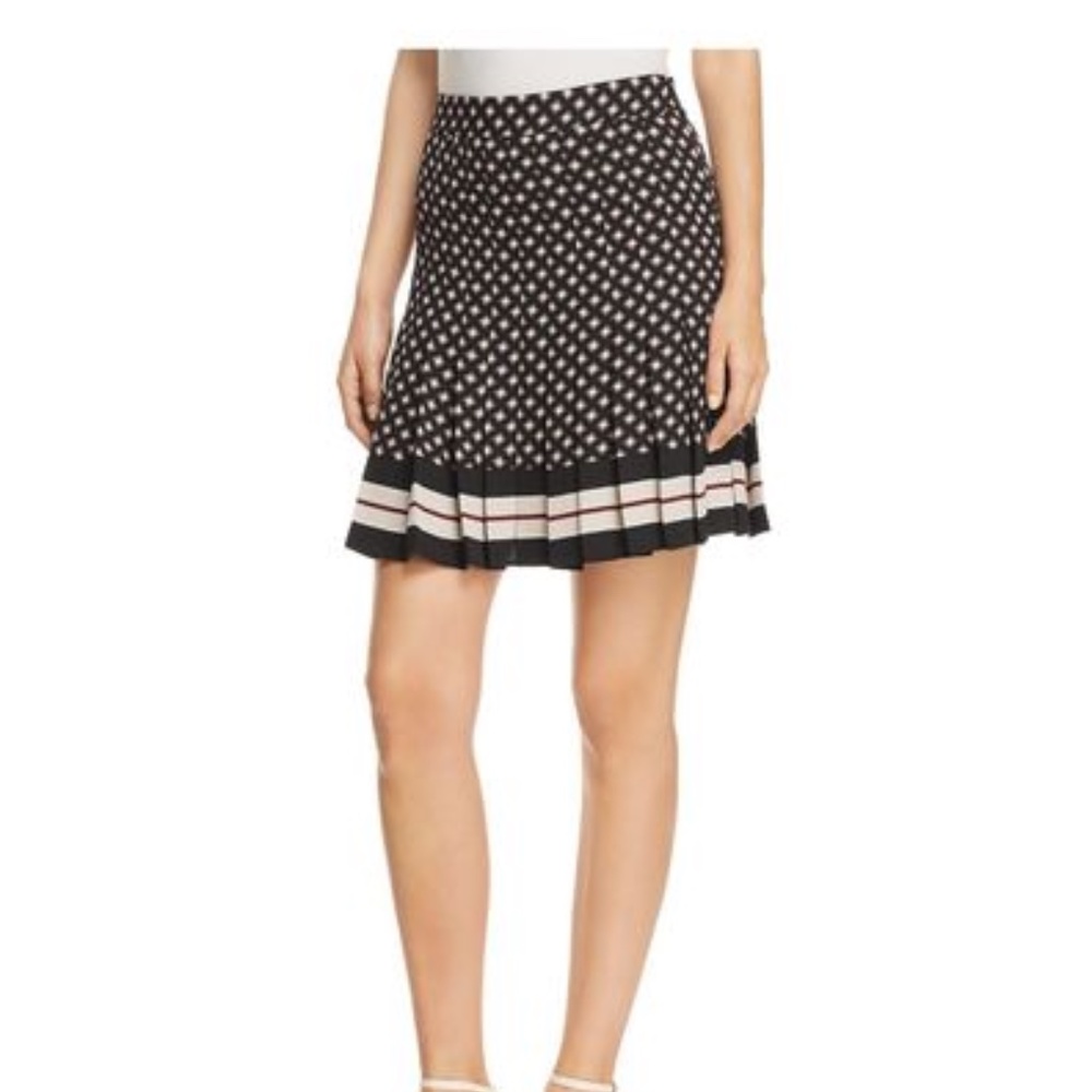 Kate Spade Diamond Pleated Skirt Size 00